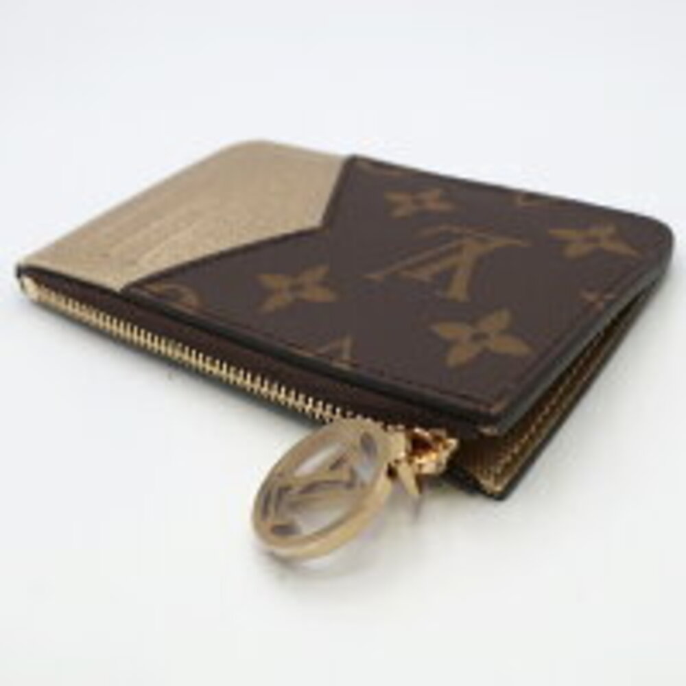 Louis Vuitton Brown Holder Card canvas Romy monogram